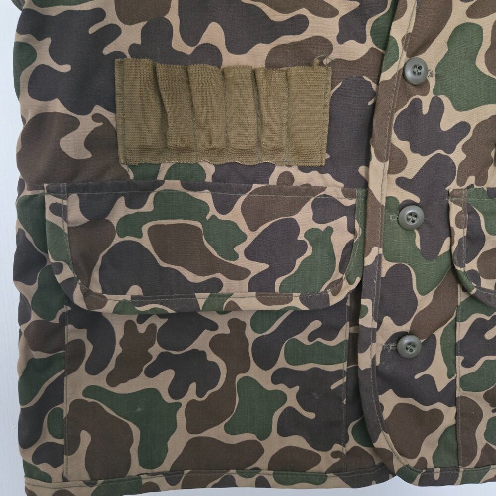 Jim Catfish Hunter SafTbak Men’s Vest Brown/Camo Large - Picture 5 of 9
